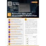 PrintFactory brochure – “11 Reasons Automation Made Simple” – showing how PrintFactory makes powerful workflow automation easy and accessible for every print shop.